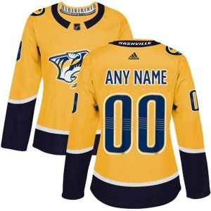 Damen Nashville Predators Trikot Benutzerdefinierte Kulta Authentic